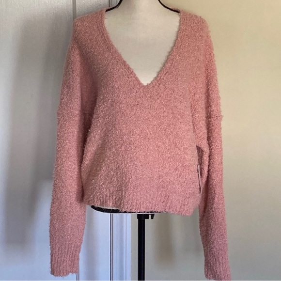 Free People Finders Keepers V-Neck Sweater - Picture 2 of 5